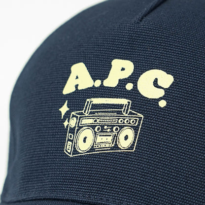 A.P.C. メンズ レディース キャップ EDEN DISCO COGYX M24162 DARK NAVY ネイビー IAK