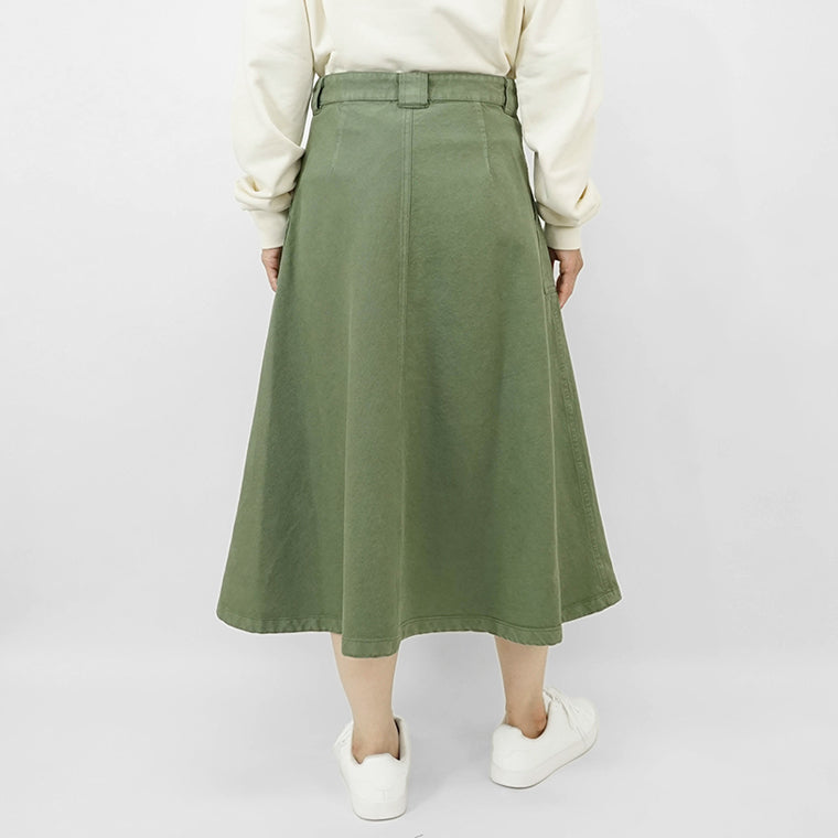 A.P.C. レディース ロングスカート LAURIE COGZV F06410 VERT カーキ KAA