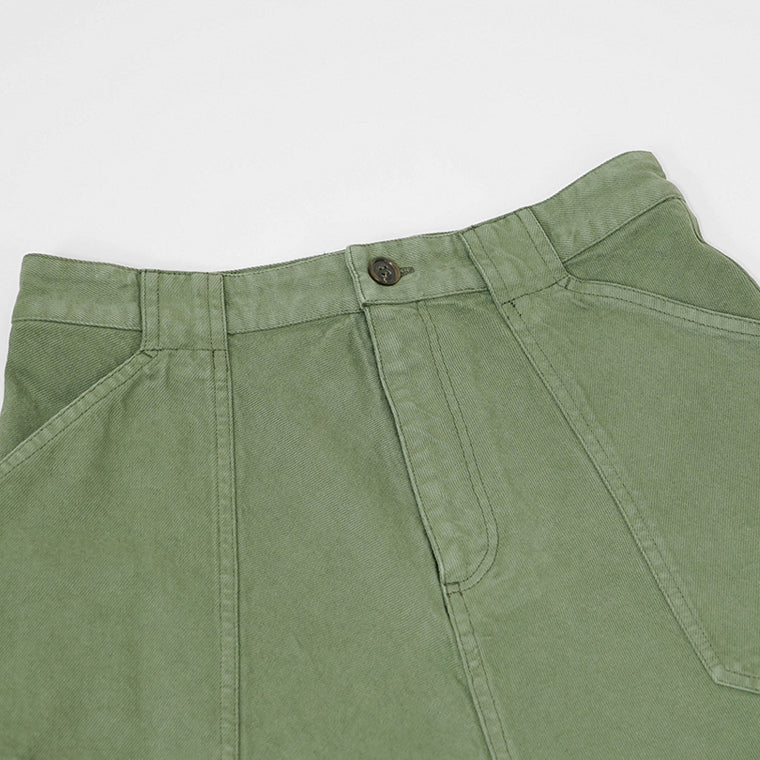 A.P.C. レディース ロングスカート LAURIE COGZV F06410 VERT カーキ KAA