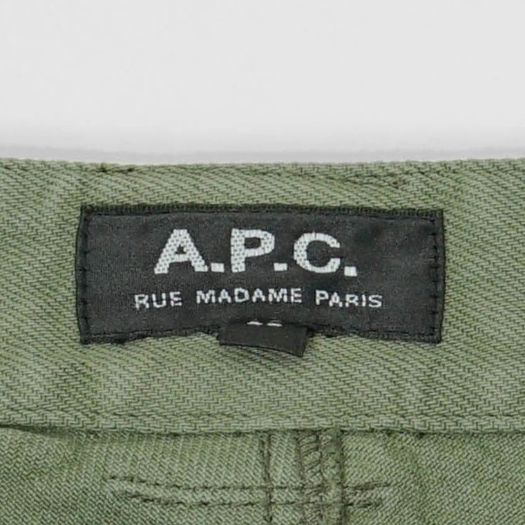A.P.C. レディース ロングスカート LAURIE COGZV F06410 VERT カーキ KAA