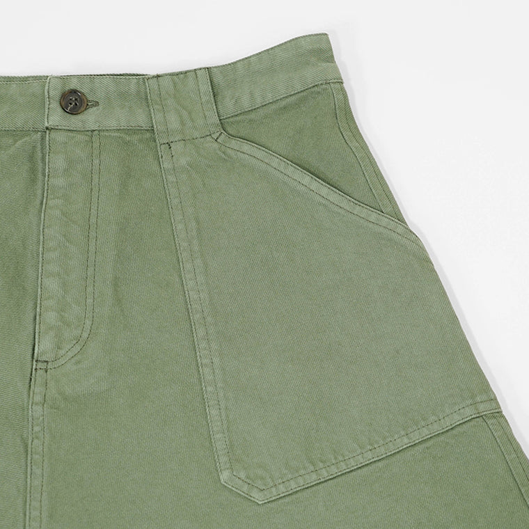A.P.C. レディース ロングスカート LAURIE COGZV F06410 VERT カーキ KAA