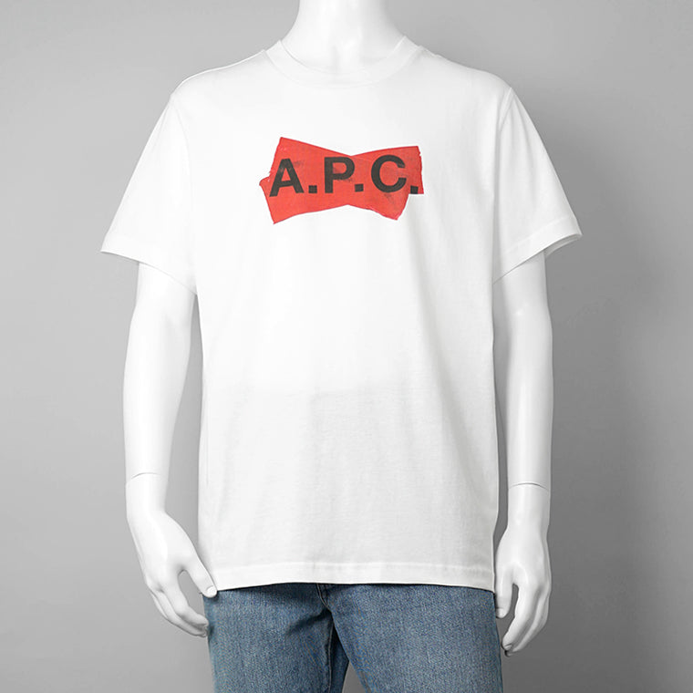A.P.C. メンズ Tシャツ SCOTCH ROUGE COHBM M26457 WHITE ホワイト AAB