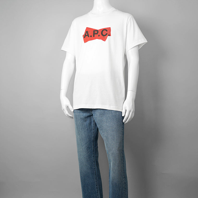 A.P.C. メンズ Tシャツ SCOTCH ROUGE COHBM M26457 WHITE ホワイト AAB