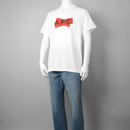 A.P.C. メンズ Tシャツ SCOTCH ROUGE COHBM M26457 WHITE ホワイト AAB