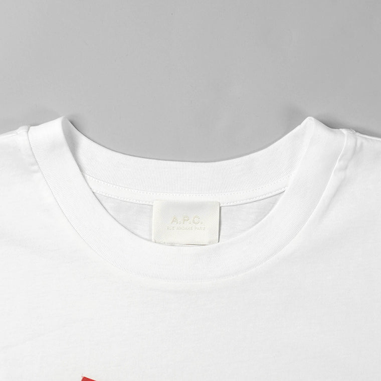 A.P.C. メンズ Tシャツ SCOTCH ROUGE COHBM M26457 WHITE ホワイト AAB