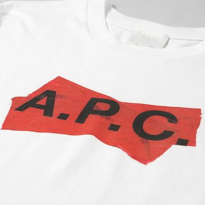 A.P.C. メンズ Tシャツ SCOTCH ROUGE COHBM M26457 WHITE ホワイト AAB