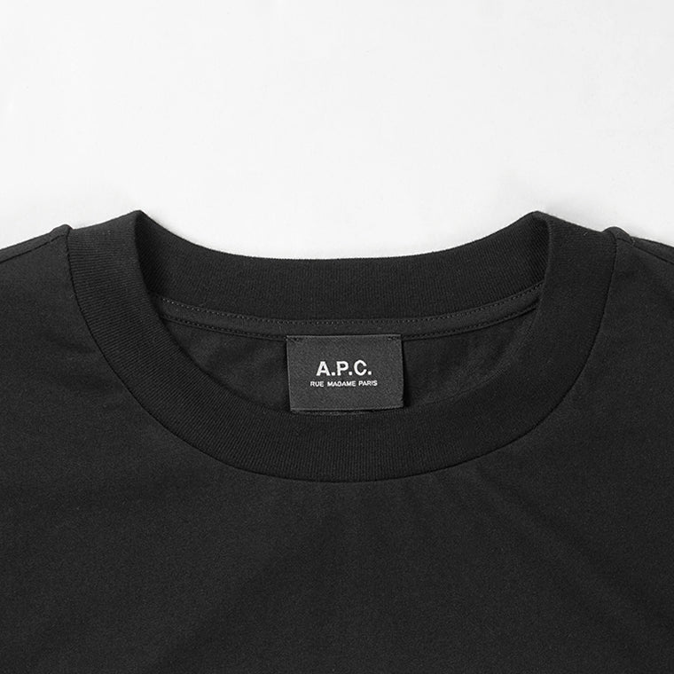 A.P.C. メンズ Tシャツ VIGNETTE COHBO H26530 BLACK ブラック LZZ