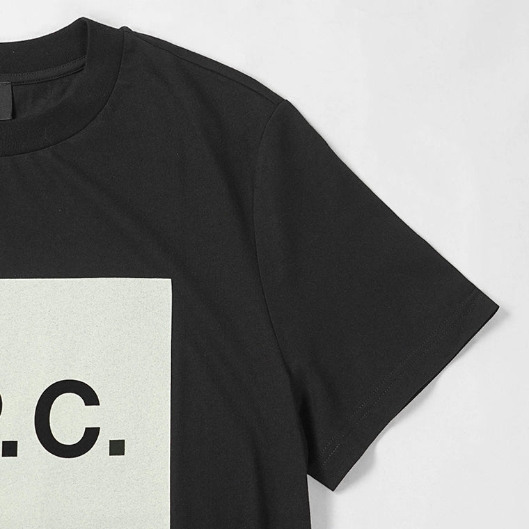 A.P.C. メンズ Tシャツ VIGNETTE COHBO H26530 BLACK ブラック LZZ
