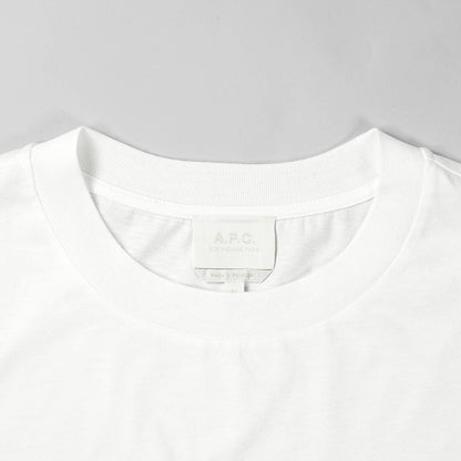 A.P.C. メンズ Tシャツ VIGNETTE COHBO H26558 WHITE GREY オフホワイト グレー LAA