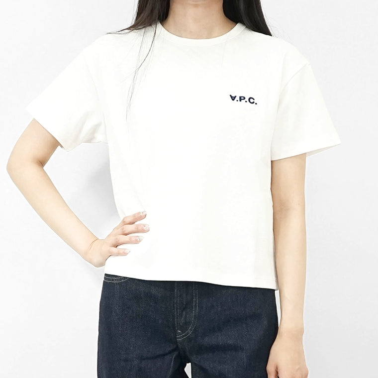 【SUMMER FINAL SALE】 A.P.C. レディース Tシャツ BOXY PETIT VPC COHBQ F26390 2カラー