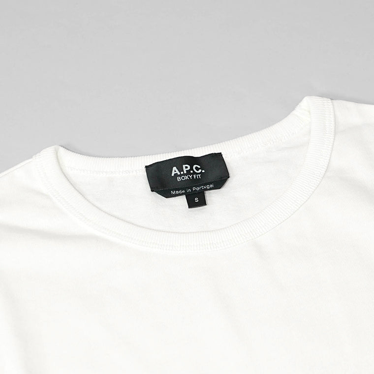 【SUMMER FINAL SALE】 A.P.C. レディース Tシャツ BOXY PETIT VPC COHBQ F26390 2カラー