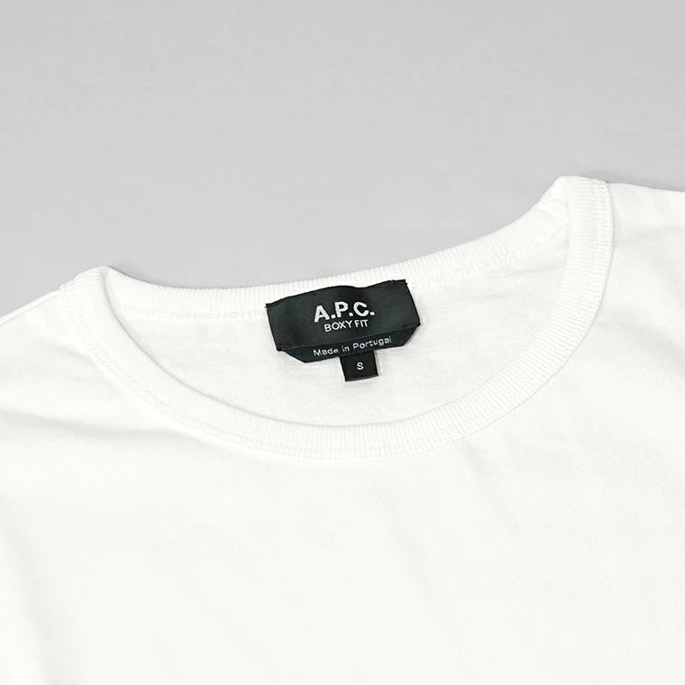 【SUMMER FINAL SALE】 A.P.C. レディース Tシャツ BOXY PETIT VPC COHBQ F26390 2カラー