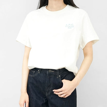 【SUMMER FINAL SALE】 A.P.C. レディース Tシャツ COHBU M26388 BLANC 4カラー
