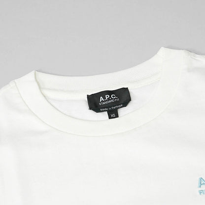 【SUMMER FINAL SALE】 A.P.C. レディース Tシャツ COHBU M26388 BLANC 4カラー