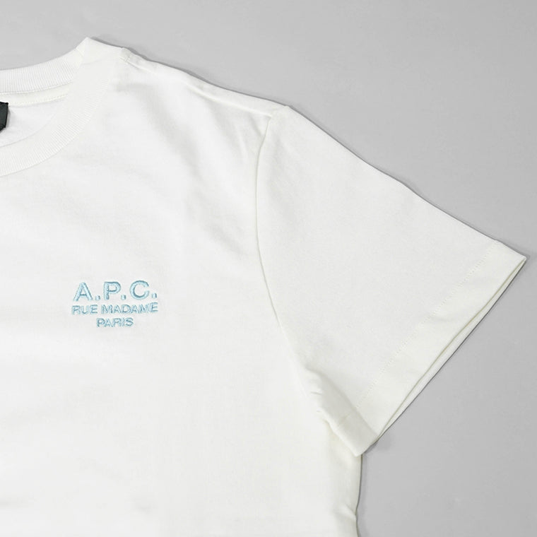 【SUMMER FINAL SALE】 A.P.C. レディース Tシャツ COHBU M26388 BLANC 4カラー