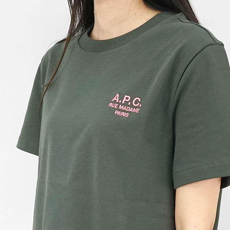 【SUMMER FINAL SALE】 A.P.C. レディース Tシャツ COHBU M26388 BLANC 4カラー