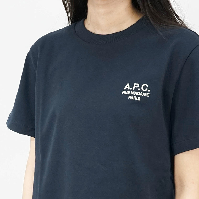 【SUMMER FINAL SALE】 A.P.C. レディース Tシャツ COHBU M26388 BLANC 4カラー