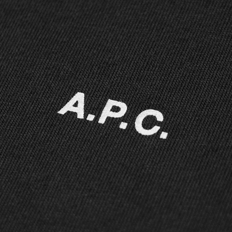 A.P.C. レディース Tシャツ BOXY MICRO LOGO GOTS COHBW F26387 2カラー