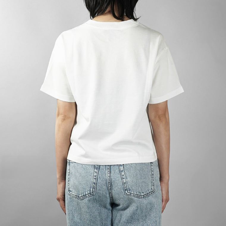 A.P.C. レディース Tシャツ BOXY MICRO LOGO GOTS COHBW F26387 2カラー