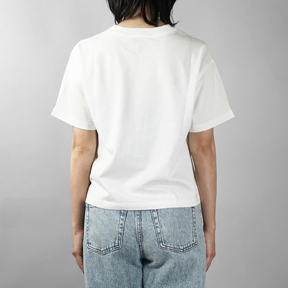 A.P.C. レディース Tシャツ BOXY MICRO LOGO GOTS COHBW F26387 2カラー