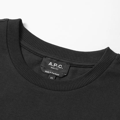 A.P.C. レディース Tシャツ BOXY MICRO LOGO GOTS COHBW F26387 2カラー