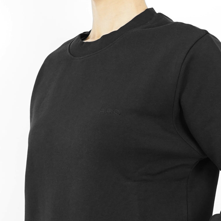 【新品タグ付未使用】A.P.C. ブラック スウェット S apc-038_01.jpg