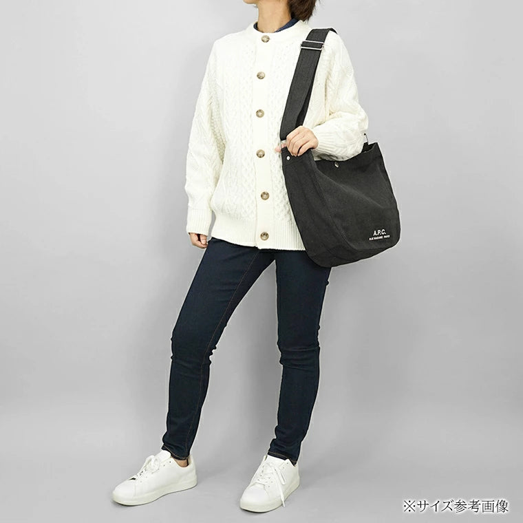 A.P.C. レディース メンズ ショルダーバッグ JOURNAL COHIZ M61939 INDIGO インディゴ IAI