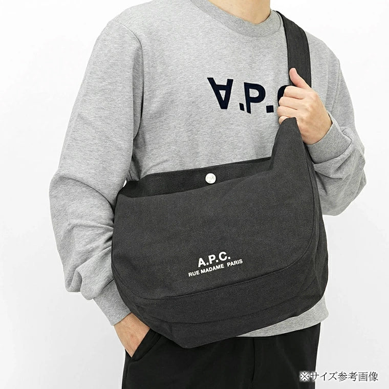 A.P.C. レディース メンズ ショルダーバッグ JOURNAL COHIZ M61939 INDIGO インディゴ IAI