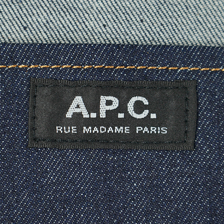 A.P.C. レディース メンズ ショルダーバッグ JOURNAL COHIZ M61939 INDIGO インディゴ IAI