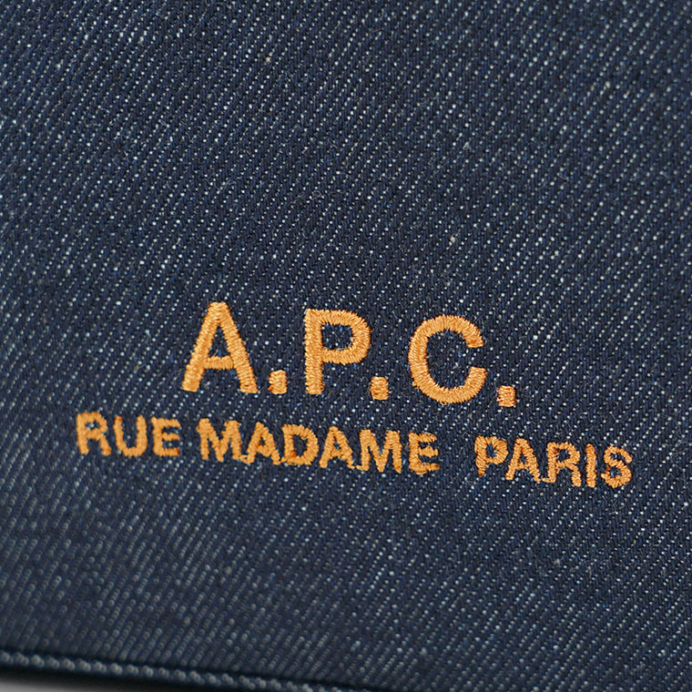 A.P.C. レディース メンズ ショルダーバッグ JOURNAL COHIZ M61939 INDIGO インディゴ IAI