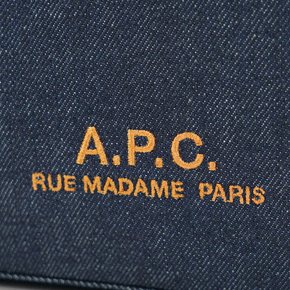 A.P.C. レディース メンズ ショルダーバッグ JOURNAL COHIZ M61939 INDIGO インディゴ IAI