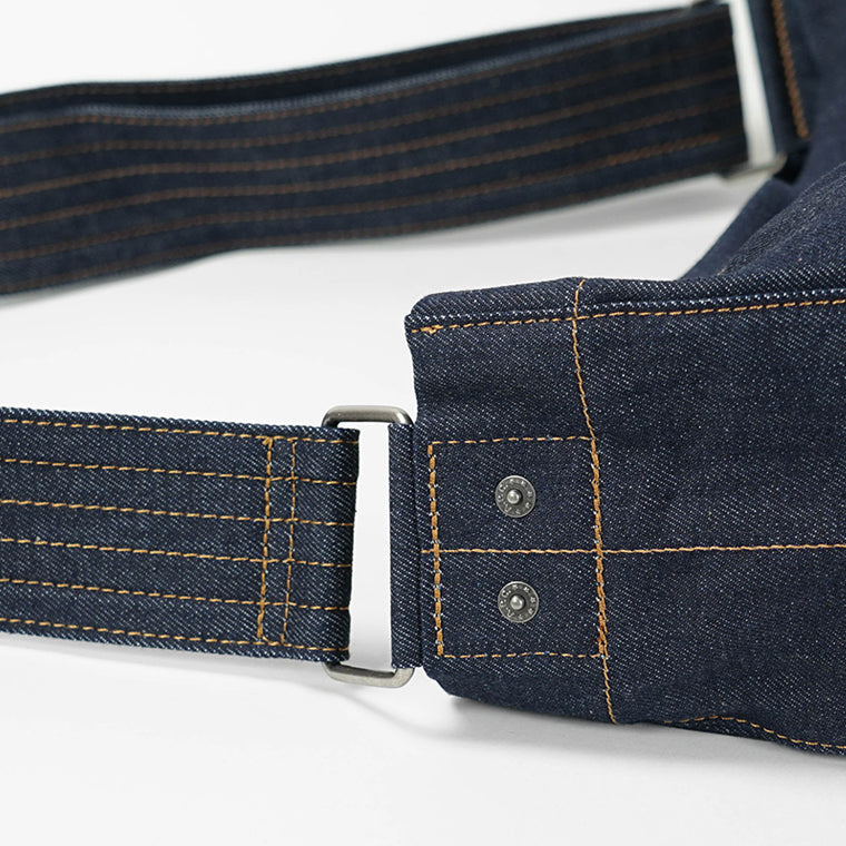 A.P.C. レディース メンズ ショルダーバッグ JOURNAL COHIZ M61939 INDIGO インディゴ IAI