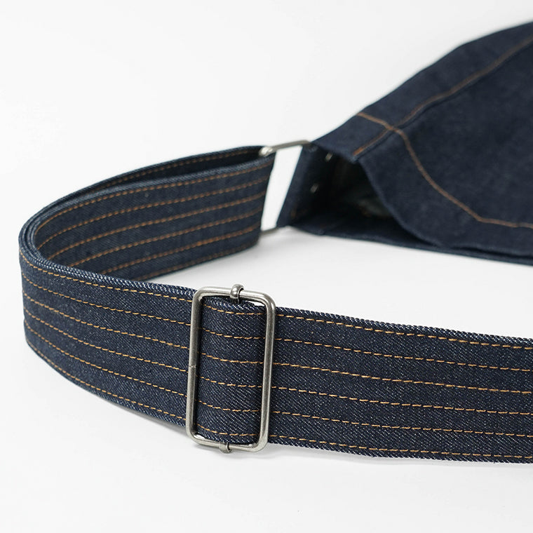 A.P.C. レディース メンズ ショルダーバッグ JOURNAL COHIZ M61939 INDIGO インディゴ IAI