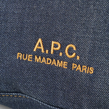 A.P.C. メンズ レディース ショルダーバッグ JOURNAL SMALL COHIZ M67010 INDIGO インディゴ IAI