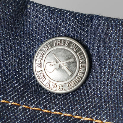 A.P.C. メンズ レディース ショルダーバッグ JOURNAL SMALL COHIZ M67010 INDIGO インディゴ IAI