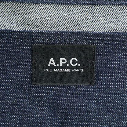 A.P.C. メンズ レディース バッグ TOTE LOU SMALL COHIZ M67048 INDIGO インディゴ IAI