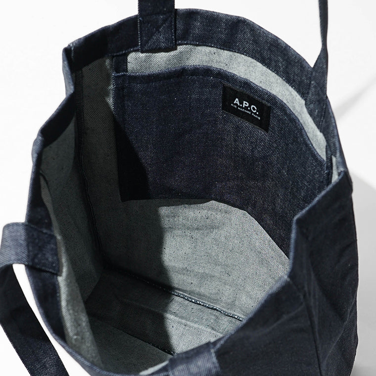A.P.C. レディース メンズ トートバッグ TOTE LOU BOUSSOLE COHIZ M67093 INDIGO インディゴ IAI