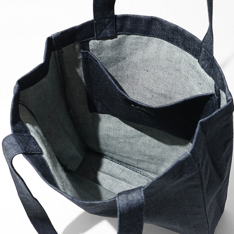 A.P.C. レディース メンズ トートバッグ TOTE LOU BOUSSOLE COHIZ M67093 INDIGO インディゴ IAI