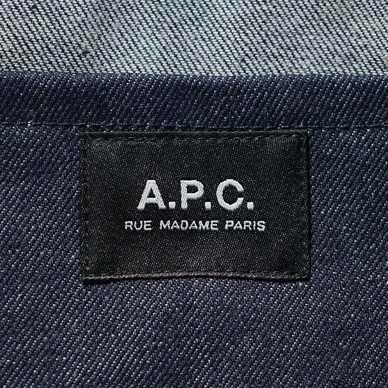 A.P.C. レディース メンズ トートバッグ TOTE LOU BOUSSOLE COHIZ M67093 INDIGO インディゴ IAI