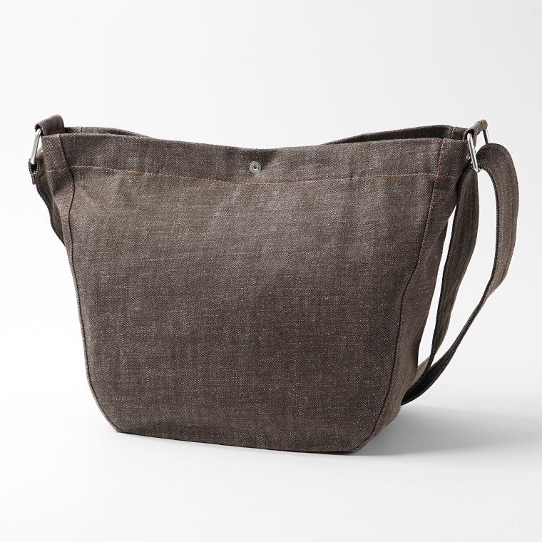A.P.C. メンズ レディース ショルダーバッグ JOURNAL SMALL COHLX M67010 MARRON FONCE ダークマロン ブラウン CAE