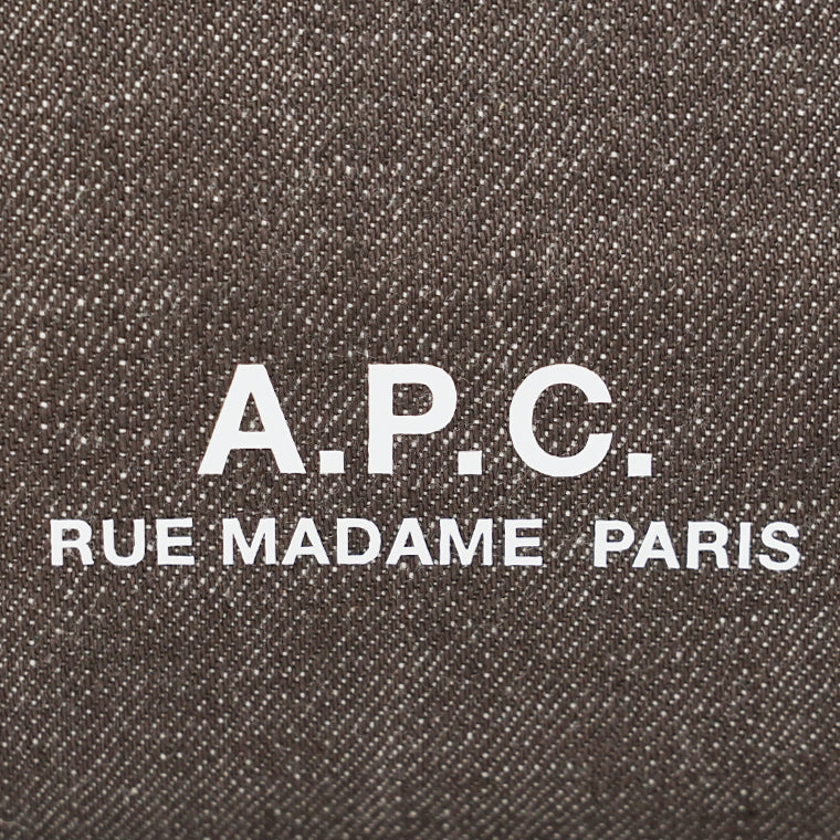 A.P.C. メンズ レディース ショルダーバッグ JOURNAL SMALL COHLX M67010 MARRON FONCE ダークマロン ブラウン CAE