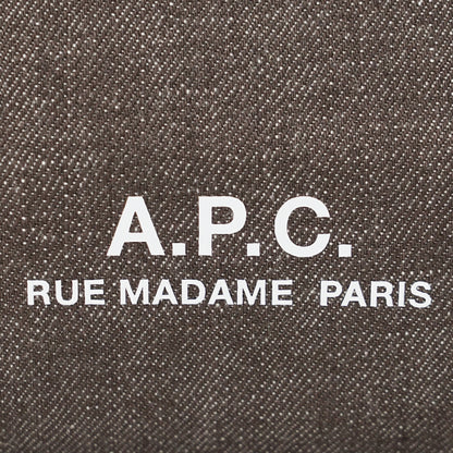 A.P.C. メンズ レディース ショルダーバッグ JOURNAL SMALL COHLX M67010 MARRON FONCE ダークマロン ブラウン CAE