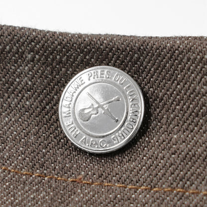 A.P.C. メンズ レディース ショルダーバッグ JOURNAL SMALL COHLX M67010 MARRON FONCE ダークマロン ブラウン CAE