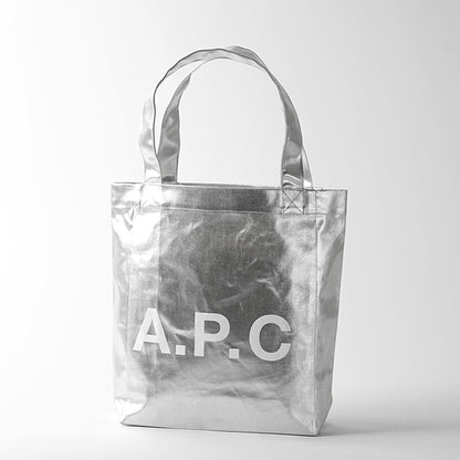A.P.C. レディース メンズ トートバッグ TOTE LOU SMALL COHTM M67048 ARGENT シルバー RAB