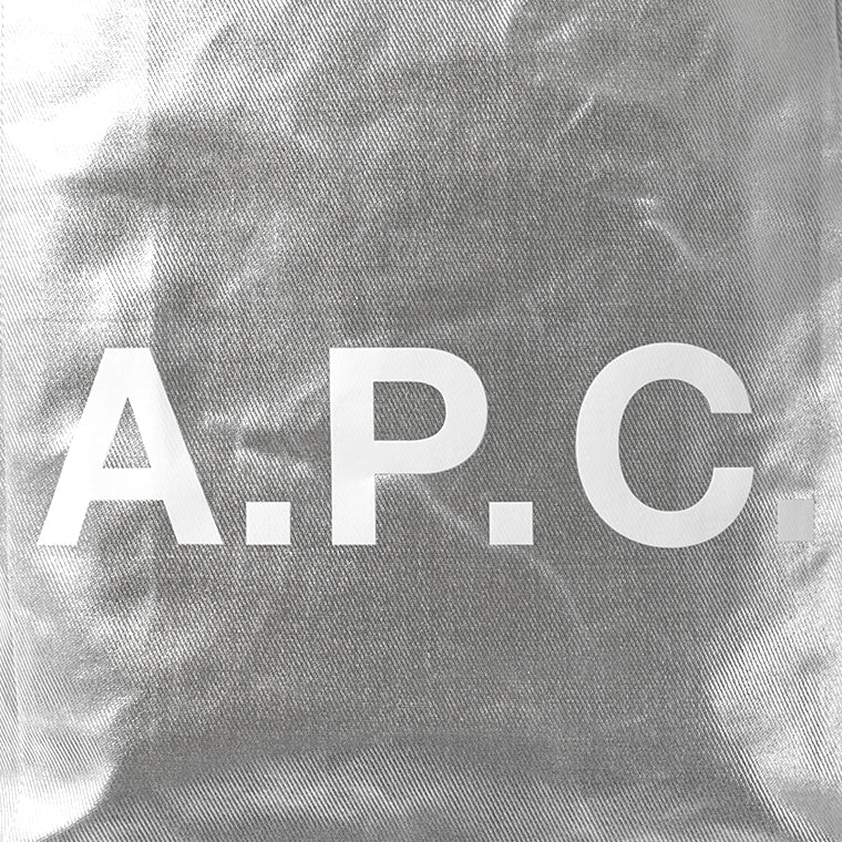 A.P.C. レディース メンズ トートバッグ TOTE LOU SMALL COHTM M67048 ARGENT シルバー RAB