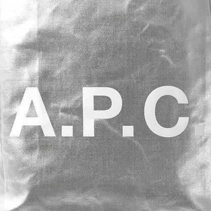 A.P.C. レディース メンズ トートバッグ TOTE LOU SMALL COHTM M67048 ARGENT シルバー RAB