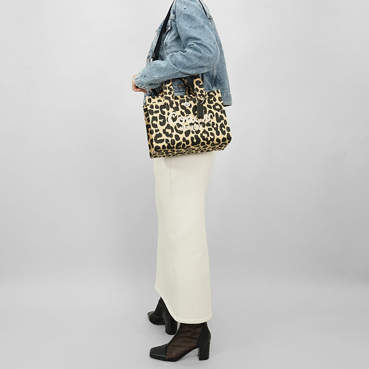 COACH レディース トートバッグ L CARGO TOTE 26 CP769 LHWLH レオパード LEOPARD