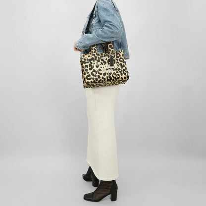 COACH レディース トートバッグ L CARGO TOTE 26 CP769 LHWLH レオパード LEOPARD