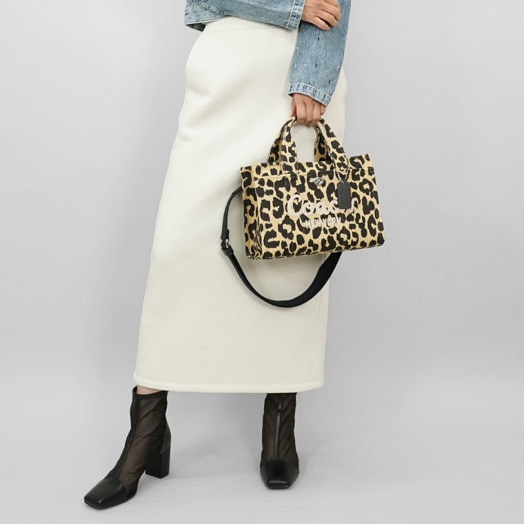 COACH レディース トートバッグ L CARGO TOTE 26 CP769 LHWLH レオパード LEOPARD