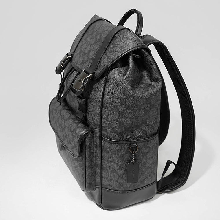 コーチ COACH メンズ バックパック チャコールシグネチャー